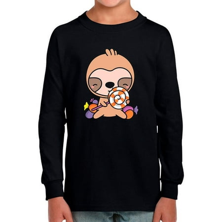 

Cute Sloth W Candy Long Sleeve Toddler -Image by Shutterstock 3 Toddler