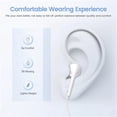thumbnail image 3 of Auriculares con certificación Apple MFi con micrófono para iPhone (paquete de 2), 3 of 8