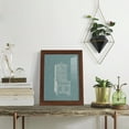 thumbnail image 5 of Hepplewhite Desk & Bookcase III - Framed Print w/glass - Chestnut, 5 of 7