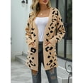 thumbnail image 1 of BeautyIn Pull Cardigan Imprimé à Col Rond pour Femmes, 1 of 6