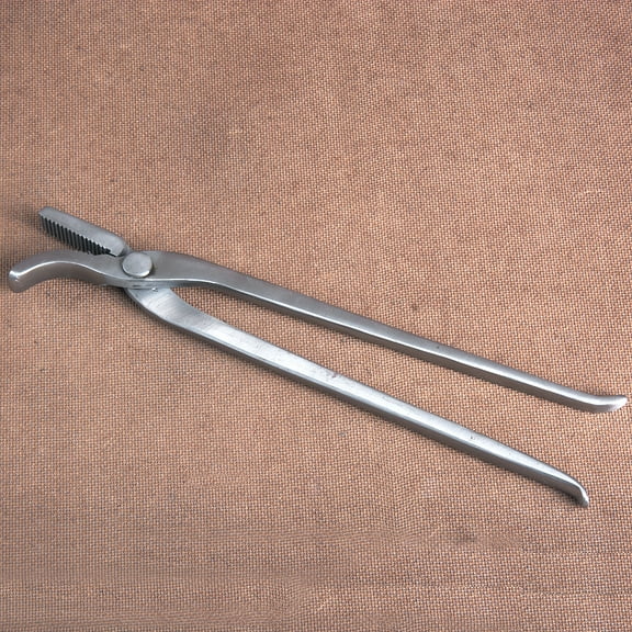 13" Hilason Western Horse Care Farrier Tool Dull Polished Carbon Steel Clauncher