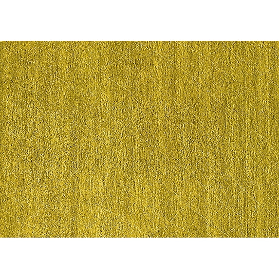 Ahgly Company Indoor Rectangle Oriental Yellow Industrial Area Rugs, 2' x 4'