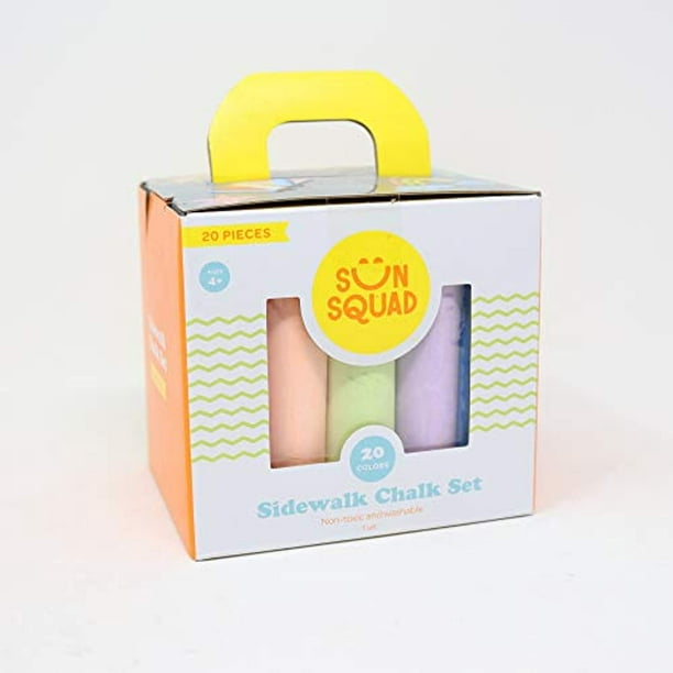 50ct Sidewalk Chalk Set Pink Box - Mondo Llama