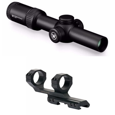 Vortex Strike Eagle RifleScope (1-8x24) and Vortex Cantilever Ring Mount for 30mm Tube (2 inch Offset)