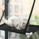 thumbnail image 4 of Percha para Ventana para Gatos, Hamaca para Gatos, Hamaca para Gatos Mejorada con 4 ventosas de Alta Resistencia, Cama Colgante para Mascotas para Tomar el Sol para Gatitos de hasta 10 kg, 4 of 6