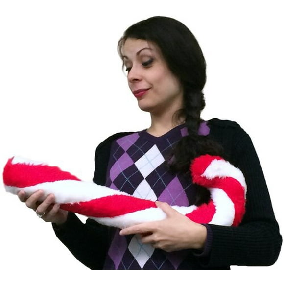 Ajoutez une Canne de Bonbon de Noël BIG PLUSH