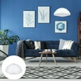 thumbnail image 4 of Paper Pendant Light Shade Simple White Lamp Shade Home Ceiling Light Cover, 4 of 9