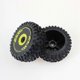thumbnail image 2 of 4Pcs Front and Rear Wheel Tire Tyre for Wltoys 144001 144010 RC Car, 2 of 5