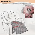 thumbnail image 7 of Kuiaobaty Cat Floral Print Quilted Recliner Chair Covers, Non Slip Sofa Cushion Slipcover, Waterproof Breathable Armless Furniture Protector for Indoor Use, 7 of 7