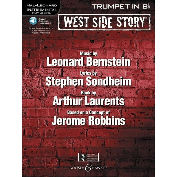 Hal Leonard Instrumental Play-Along: West Side Story for Trumpet: Instrumental Play-Along Book/Online Audio (Other)