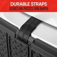 thumbnail image 5 of Motor Trend Bumper Guard for Cars - Heavy-Duty Rear Car Bumper Protector for Parked Vehicles, High Intensity Reflector for Nighttime Visibility, Easy to Install for Cars and Small SUV's, 5 of 7