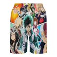 thumbnail image 5 of My Hero Academia Short Sweatpants Summer Daily Cozy Lounge Shorts 3D Printed Beach Shorts Sweatpants With Drawstring And Pockets, 5 of 7