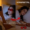 thumbnail image 3 of KANASTAL Blue Light Glasses Men Women Sleeping Glasses Rest Anti Glare UV400 Red Lens, 3 of 7