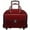 Red, variant on McKlein 15.4" Glen Ellyn 2-in-1 Removable-Wheeled Ladies' Leather Briefcase with Removable Sleeve - Black 94365