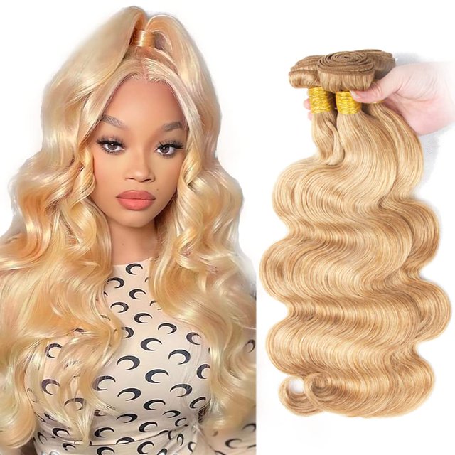 Hair Bundles LadrXadr Blonde Body Wave 45-55 cm 27/613
