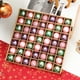 thumbnail image 4 of xihome Juego de 49 adornos navideños de bolas de plstico de 3 cm, chapados en plata, para decorar el rbol de Navidad., 4 of 6