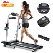 Electric Folding Treadmill Motorized Exercise and Fitness Walking and Running Machine