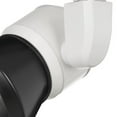 thumbnail image 3 of 10W Integrated LED Metal Track Fixture with Cone Head, White and Black- Saltoro Sherpi, 3 of 5