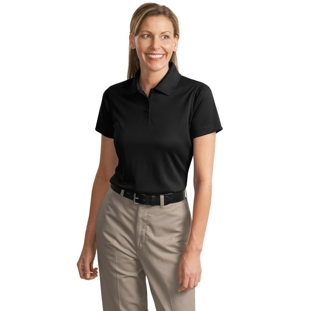 Cornerstone Ladies Select Snag Proof Polo. Cs413 L Black Walmart