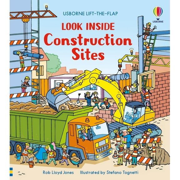 Look Inside Look Inside Construction Sites, (Board Book)