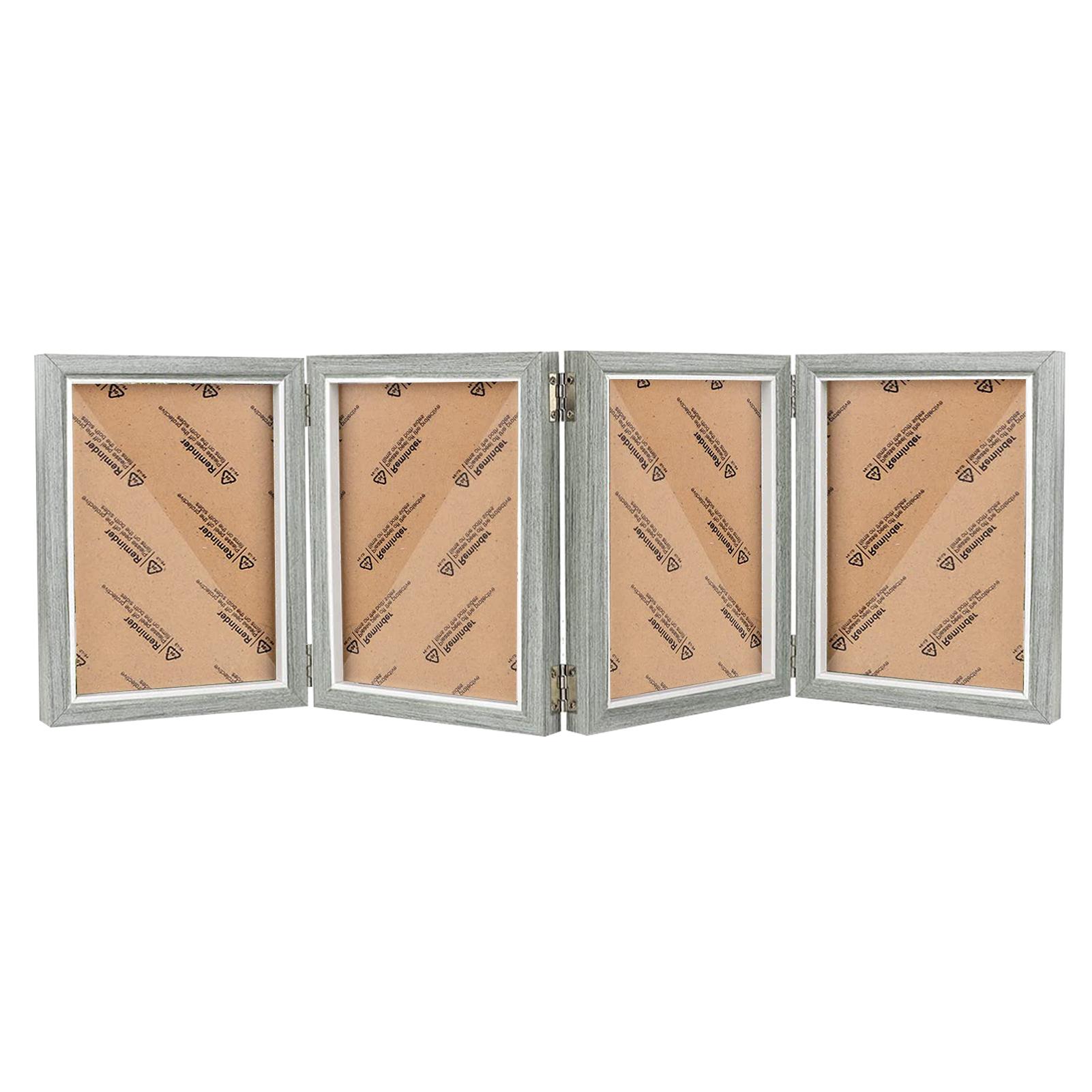 Folding Photo Frame Hinged Photo Frame 6 In 7 In 8 InWooden Hinged Construction Paper Frame