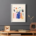 thumbnail image 6 of Matisse CDXLVI in White Solid Wood Framed Print No Nail Hanging, 6 of 6