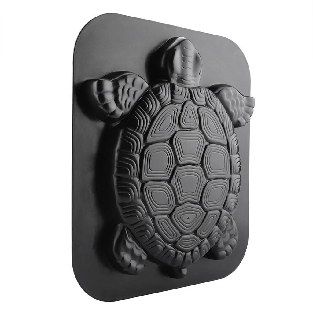Turtle Stepping Stone Mold Concrete Cement Mould ABS Tortoise Garden ...