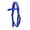 Blue, variant on Showman Pony Size Premium Nylon Browband Headstall (Blue)