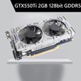 thumbnail image 4 of Sywqhk GTX550Ti 128bit GDDR5 NVIDIA PCIe 2.0 Tarjeta gráfica para computadora de escritorio (2GB), 4 of 9