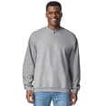 thumbnail image 4 of Gildan  Adult Softstyle Midweight Quarter Zip Sweatshirt, 4 of 4