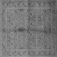 thumbnail image 1 of Ahgly Company Indoor Square Oriental Gray Industrial Area Rugs, 5' Square, 1 of 4