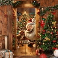 thumbnail image 5 of Best Christmas Gifts 2025 Christmas Decorations 35X71 Inch Santa Claus Christmas Door Cover For Festival Party Backdrop Best Christmas Decor Home, 5 of 6