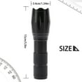 thumbnail image 6 of Tactical Flashlight with Rechargeable Battery & Charger - Super Bright LED, High Lumen, Zoomable, 5 Modes, Water Resistant - Best Camping, Emergency Flashlights, 6 of 8