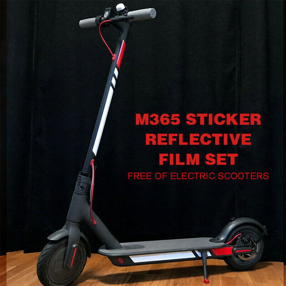 For Xiaomi Mijia M365 Electric Scooter Reflective Sticker Set Night Safety Strip