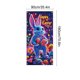 thumbnail image 3 of Decoraciones de Pascua, adornos de Pascua, regalos de Pascua, cortina de puerta de Pascua, decoraciones para fiestas, cubierta de puerta de fibra de poliéster, 3 of 6