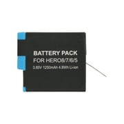 2-Pack AHDBT-801 Battery Replacement for GoPro HERO7 HERO 7 Camera - Compatible with SPJB1B Fully Decoded Battery
