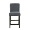 thumbnail image 6 of New Classic Furniture High Line Wood Counter Chair in Gray (Set of 2), 6 of 8