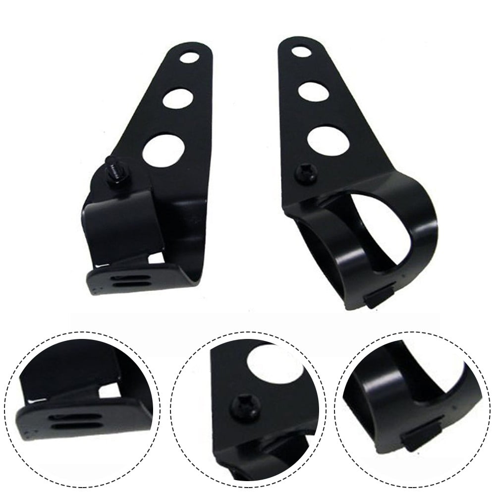 Motorcycle Lamp Mounting Bracket For 2736MM Fork Tube Ear Headlamp