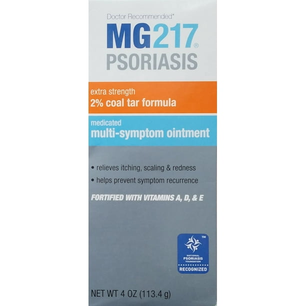 MG217 Psoriasis Multi Symptom Relief 2 Coal Tar Medicated Psoriasis