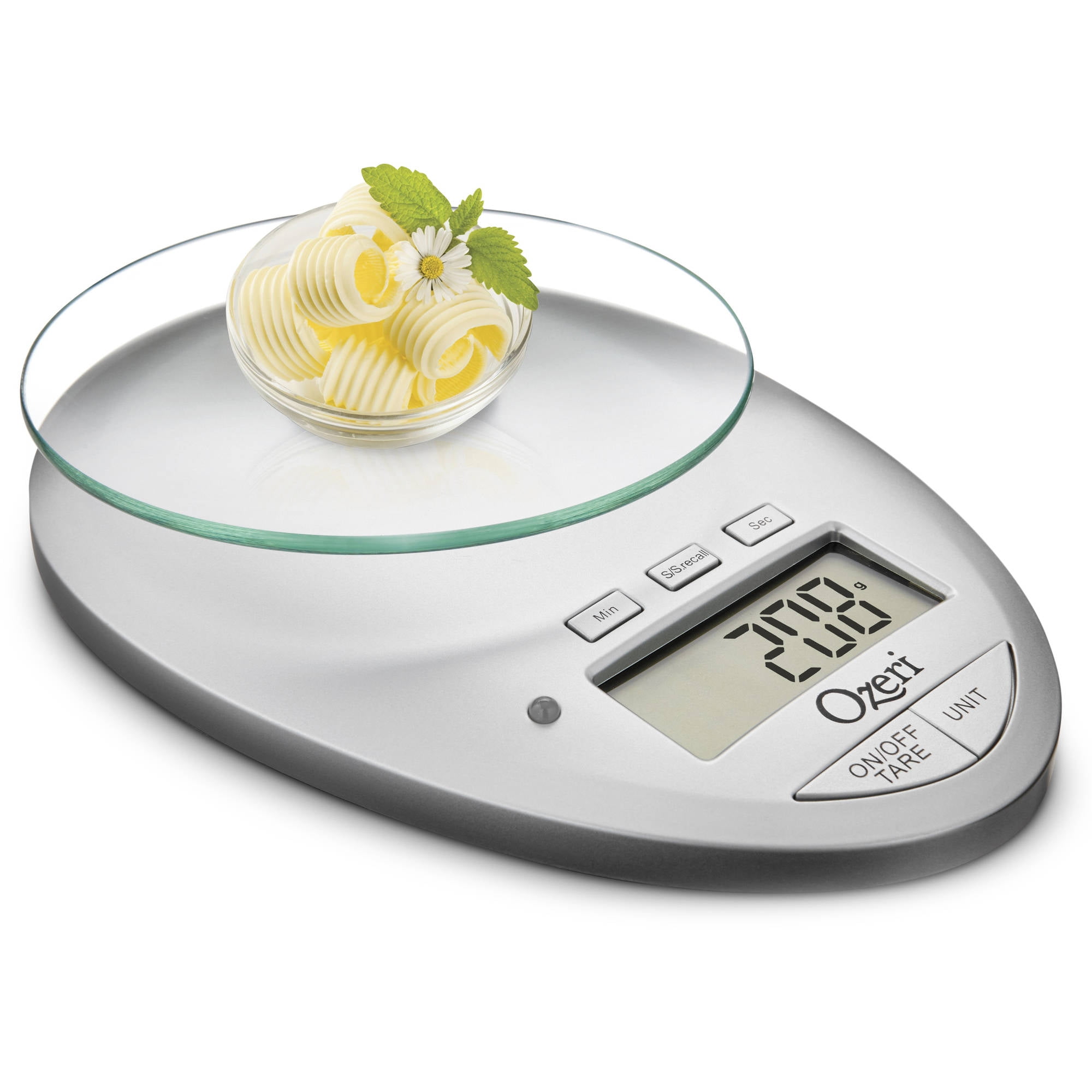 Ozeri Garden and Kitchen Scale II, Digital Food Scale with 0.1 g (0.005  oz.) Black, 420 Variable Graduation Technology ZK28-BK - The Home Depot