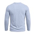 thumbnail image 6 of Tisuna Long Sleeve T-Shirts For Men Lightweight V Neck Tops Men Solid Tshirts For Sport Workout Size M, 6 of 8