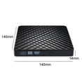 thumbnail image 4 of Unidad Externa perfecl USB 3.0 DVD RW CD Writer Drive Burner Reader Player Para PC Negro, 4 of 8