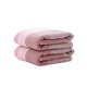 thumbnail image 1 of Nvzi 6 toallas de gasa de algodón, toallas de mano de algodón suave, supersuaves y altamente absorbentes para ducha, piscina, spa, gimnasio y uso diario, 34 x 75 cm (rosa claro)., 1 of 5
