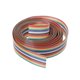 thumbnail image 4 of Cable de extensión de cinta plana de 2m 16 pines de arco iris para cable Dupont con 1,27mm Li,11 Feliz Sencillez, 4 of 5