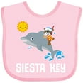 thumbnail image 3 of Inktastic Siesta Key Florida Vacation Boys or Girls Baby Bib, 3 of 4