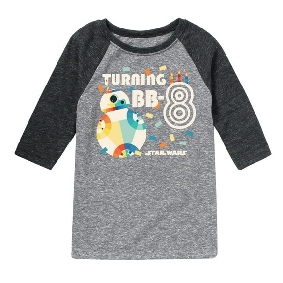 Star Wars - Turning Bb 8 - Toddler And Youth Raglan