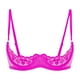 thumbnail image 3 of Sujetador push up de encaje con aros y copa 1/2 para mujer, lencería con relleno de esponja, ropa interior, copas abiertas, pezones expuestos, sujetador erótico sexy, 3 of 5