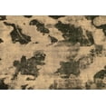 thumbnail image 1 of Ahgly Company Indoor Rectangle Abstract Brown Modern Area Rugs, 2' x 3', 1 of 4