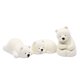thumbnail image 1 of EeaseMX 3 figuras de oso polar simulado, estatuas decorativas para el hogar., 1 of 7
