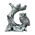 thumbnail image 2 of TISHITA Ball Display Stand, Ball Holder Owl Figurine Statue Organizer Collection Desktop Argent, 2 of 8